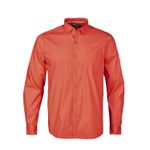 Camisa-Para-Hombre-Algodon-Organico-Galiton-Naranja-Rockford