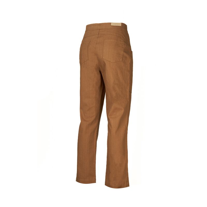 Pantalon-Para-Mujer-Algodon-Organico-Isis-Marron-Rockford