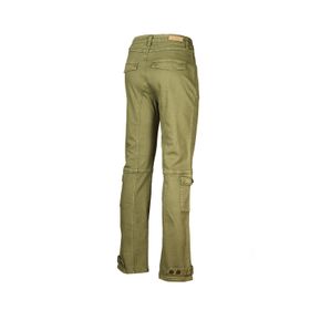 PANTALÓN PARA MUJER ALGODÓN ORGÁNICO + NATURAL FLEX NOA VERDE ROCKFORD