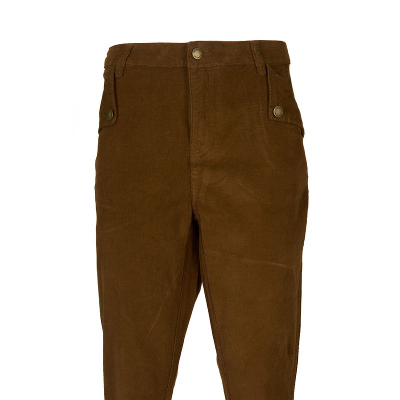 Pantalon-Para-Mujer-Algodon-Organico-Alicia-Marron-Rockford