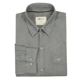 CAMISA PARA HOMBRE LINO LINEN GRIS ROCKFORD