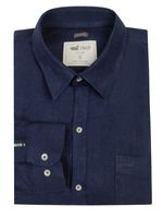 Camisa-Para-Hombre-Lino-Linen-Azul-Rockford