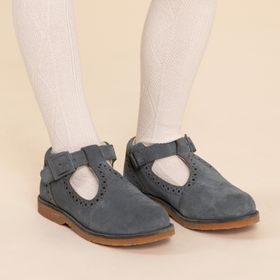 ZAPATO HUSH PUPPIES DOMINGA  AZUL PARA NIÑA