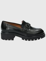 Mocasin-Para-Mujer-Cuero-Luisa-Negro-Hush-Puppies