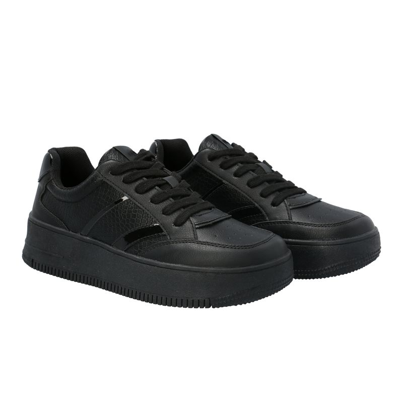 Zapatilla-Para-Mujer-Sintetico-Caco-Negro-Hush-Puppies
