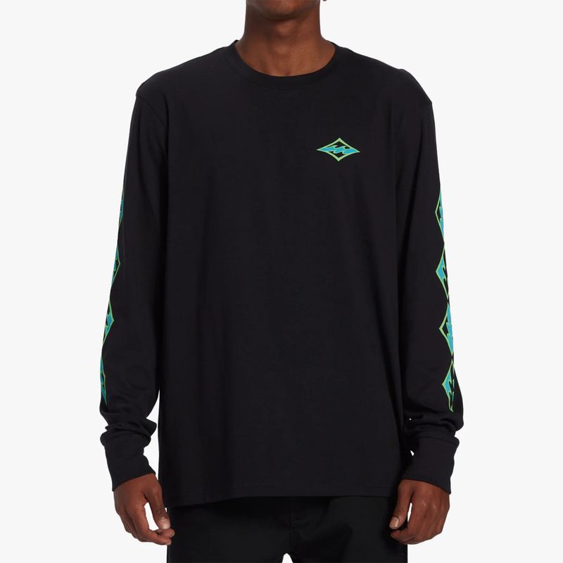 Polo-Para-Hombre-Manga-Larga-Dbah-Negro-Billabong