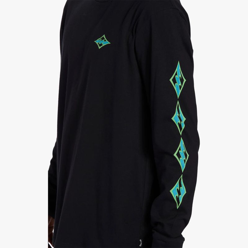 Polo-Para-Hombre-Manga-Larga-Dbah-Negro-Billabong