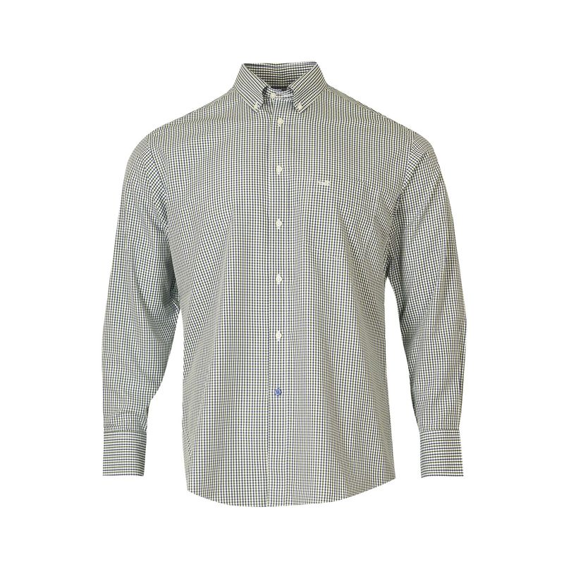 Camisa-Para-Hombre-Libre-De-Arrugas-Wf-Pb-Verde-Rockford