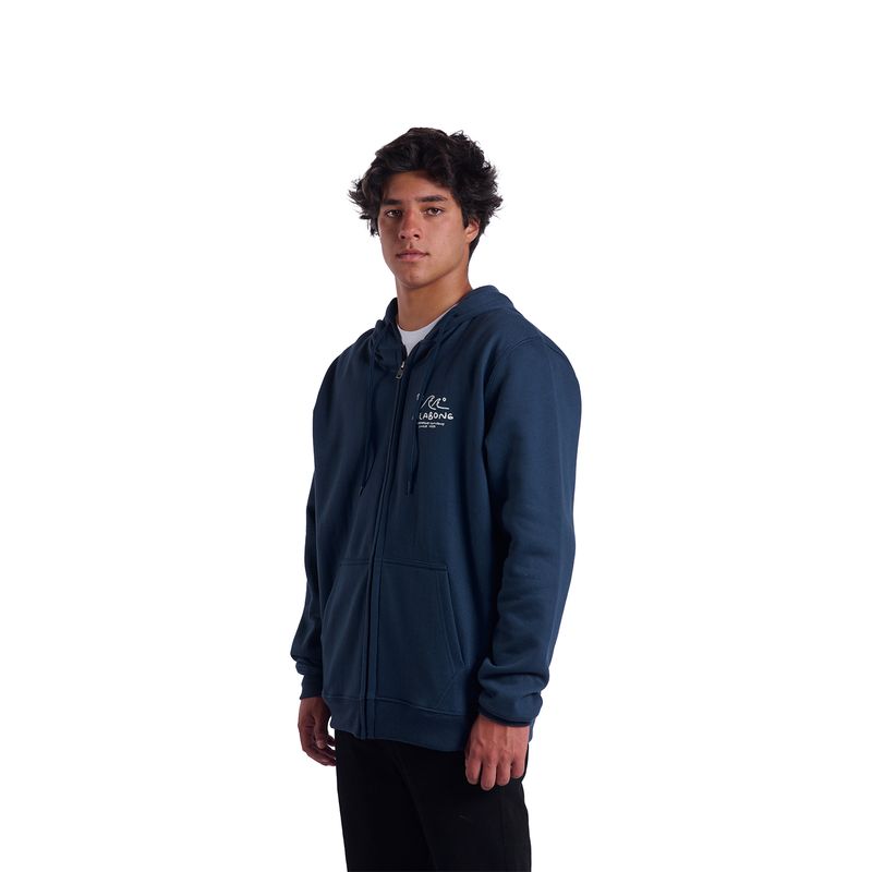Polera-Para-Hombre-Hoodie-Con-Cierre-Short-Sands-Azul-Billabong