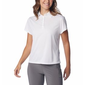 Polo Para Mujer Pique PFG Tidal Tee™ Blanco Columbia