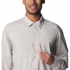 Camisa Para Hombre Manga Larga Silver Ridge™ Utility Lite Beige Columbia