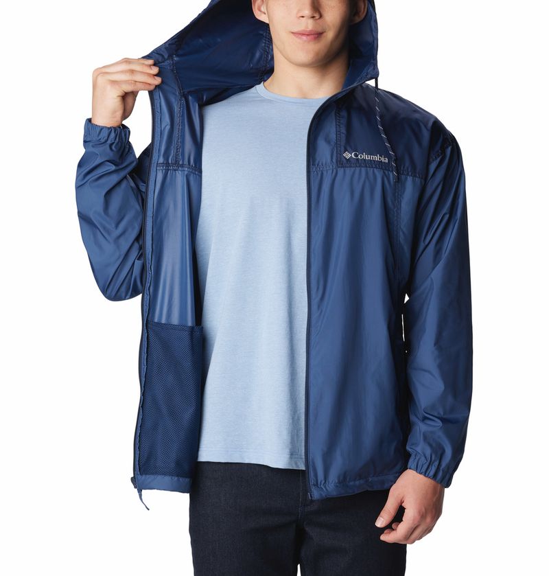 Casaca-Para-Hombre-Cortavientos-Flash-Challenger™-Azul-Columbia