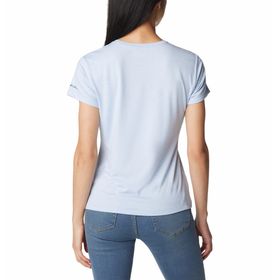 POLO PARA MUJER MANGA CORTA SLOAN RIDGE™ AZUL COLUMBIA