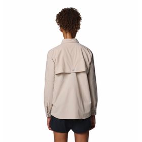 BLUSA PARA MUJER MANGA LARGA BAHAMA II MARRÓN TIERRA COLUMBIA