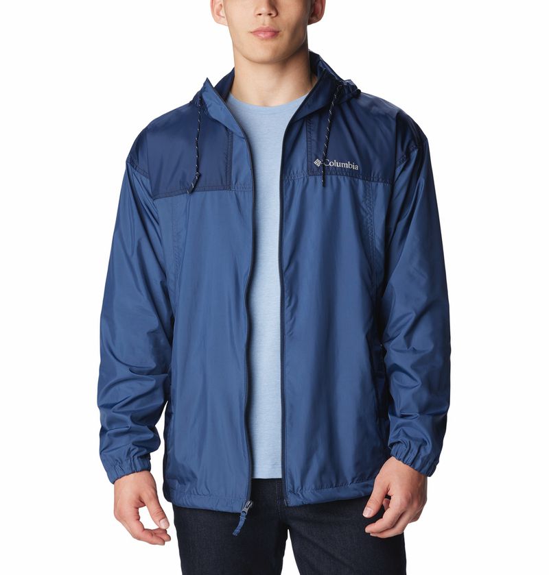 Casaca-Para-Hombre-Cortavientos-Flash-Challenger™-Azul-Columbia