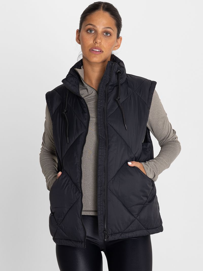 Chaleco-Para-Mujer--Quilted-Negro-Bsoul