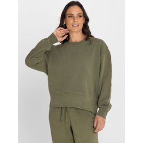 POLERA PARA MUJER CREW NECK CRETA VERDE BSOUL