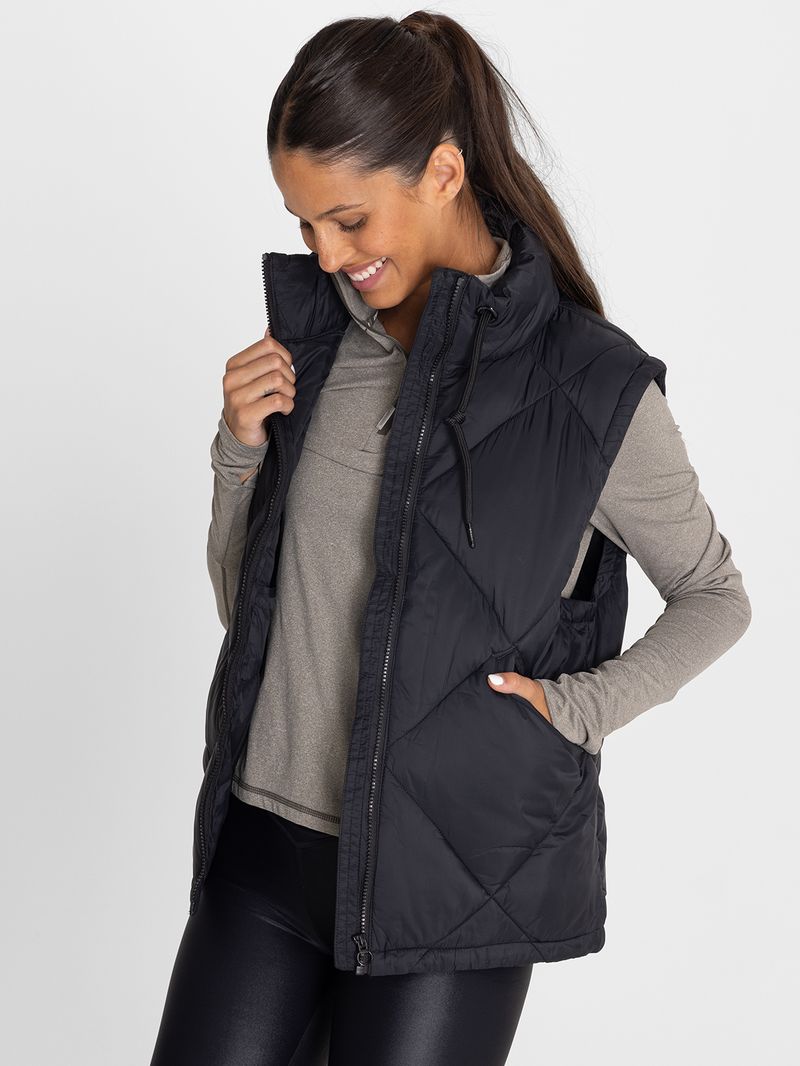 Chaleco-Para-Mujer--Quilted-Negro-Bsoul