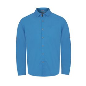 CAMISA ROCKFORD GALITON AZUL PARA HOMBRE
