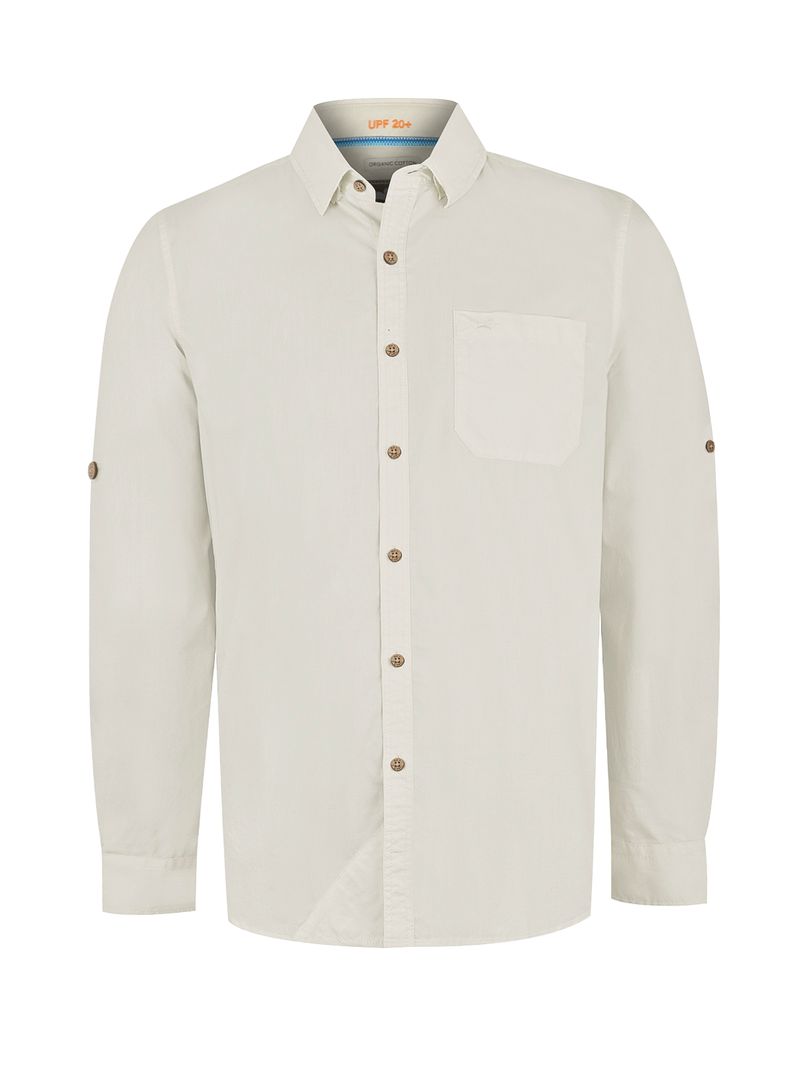 Camisa-Para-Hombre-Manga-Larga-Galiton-Beige-Crudo-Rockford