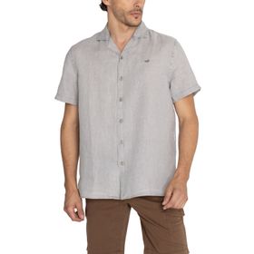CAMISA ROCKFORD BRAGA GRIS PARA HOMBRE