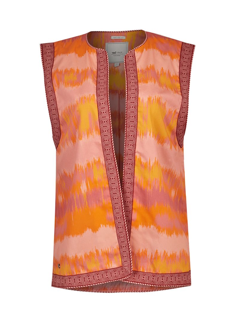Chaleco-Para-Mujer-Algodon-Organico-Delfi-Naranja-Rockford