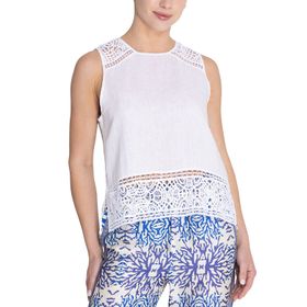 BLUSA ROCKFORD MELE BLANCO PARA MUJER