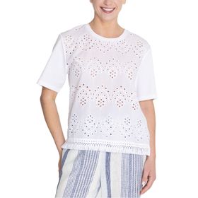 POLO ROCKFORD LATES BLANCO PARA MUJER