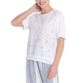 POLO ROCKFORD LATES BLANCO PARA MUJER