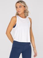 Polo-Sin-Mangas-Para-Mujer--Vest-Zia-Blanco-Bsoul