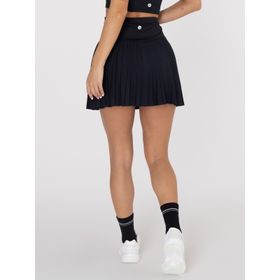 FALDA PARA MUJER COURT PLEATED SKIRT NEGRO BSOUL