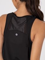 Polo-Sin-Mangas-Para-Mujer--Vest-Zia-Negro-Bsoul