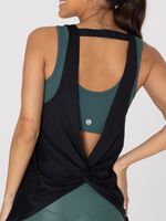 Polo-Sin-Mangas-Para-Mujer--Tank-Cloe-Negro-Bsoul