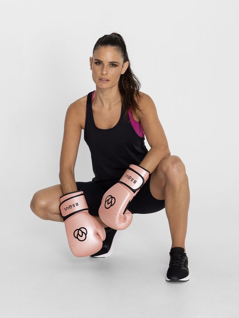 Polo-Sin-Mangas-Para-Mujer--Training-Tank-Negro-Bsoul