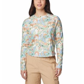 BLUSA COLUMBIA MANGA LARGA BOUNDLESS TREK™ MARRÓN PARA MUJER