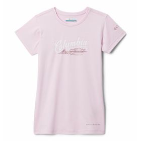 POLO COLUMBIA MANGA CORTA MISSION PEAK™ ROSADO  PARA NIÑA