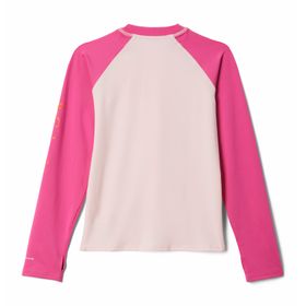 POLO COLUMBIA MANGA LARGA SANDY SHORES ™ ROSADO  PARA NIÑA