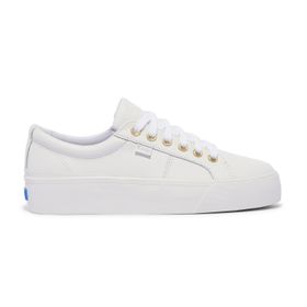 ZAPATILLA KEDS JUMP KICK DUO LTR BLANCO PARA MUJER