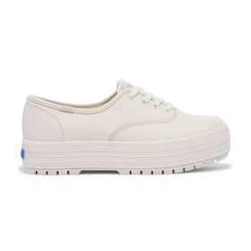 ZAPATILLA KEDS THE PLATFORM LUG BLANCO PARA MUJER