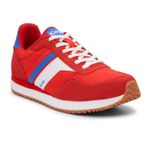 Zapatilla-Nylon-Suede-Mujer-Rena-Lace-Up-Rojo-Keds