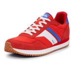 Zapatilla-Nylon-Suede-Mujer-Rena-Lace-Up-Rojo-Keds