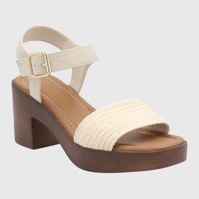 SANDALIA HUSH PUPPIES FILIPPO BEIGE/CRUDO PARA MUJER