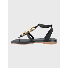 SANDALIA HUSH PUPPIES FELICINA NEGRO PARA MUJER