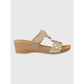 SANDALIA HUSH PUPPIES BAX III BEIGE PARA MUJER