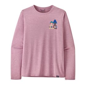 POLERA PATAGONIA  CAPILENE COOL DAILY ROSADO  PARA HOMBRE