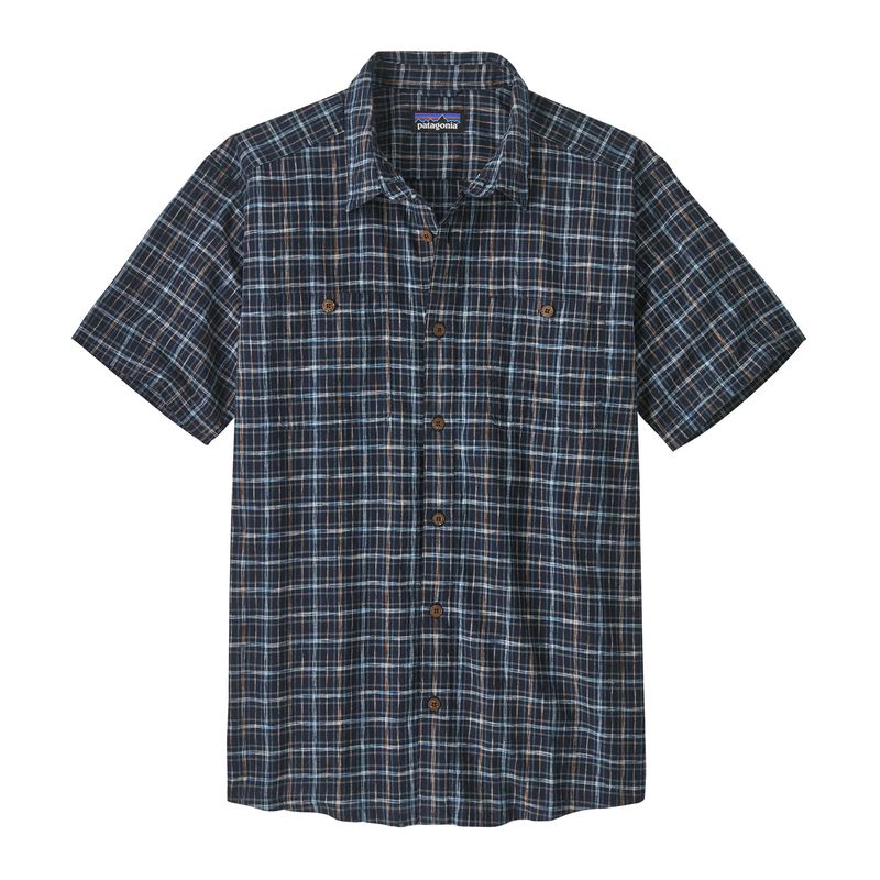 Camisa-Para-Hombre--Back-Step-Shirt-Azul-Patagonia