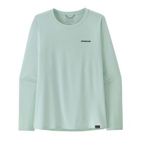 POLERA PATAGONIA CAPILENE COOL DAILY CELESTE PARA MUJER