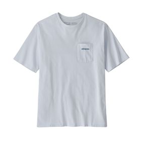 POLO PATAGONIA MANGA CORTA POCKET RESPONSIBILI-TEE BLANCO  PARA HOMBRE