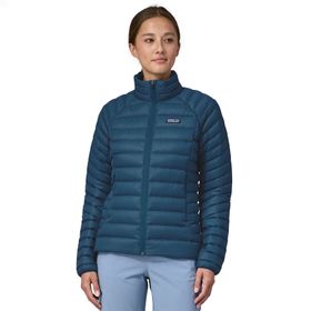 CASACA PATAGONIA DOWN SWEATER AZUL PARA MUJER