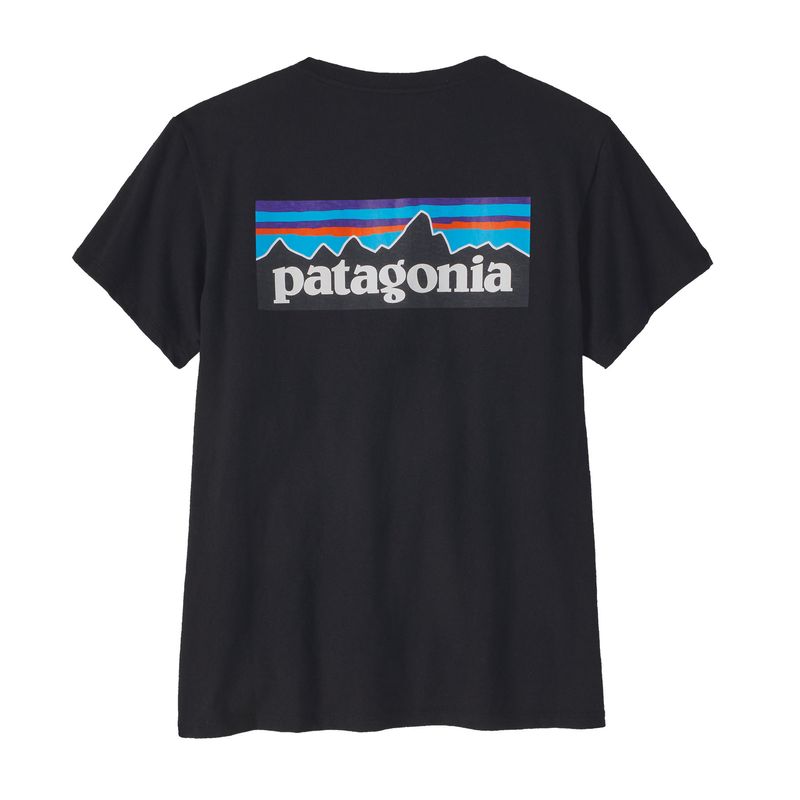 Polo-Para-Mujer--P-6-Logo-Responsibili-Tee®-Negro-Patagonia